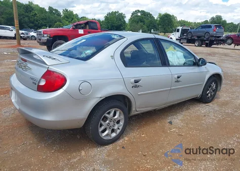 2002 Dodge Neon Sxt из США, поврежденный, VIN 1B3ES56C92D658539